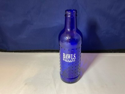 Vintage Blue Bawls Guarana 10oz Bottle No Cap -B23
