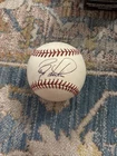 Barry Larkin Autographed Baseball