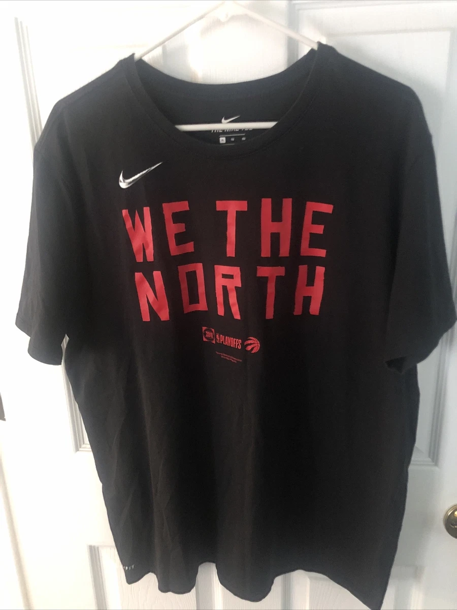 ducha Tengo una clase de ingles Diez Nike dri-fit, We The North, Black Tee Shirt XL, NBA 2019 playoffs | eBay