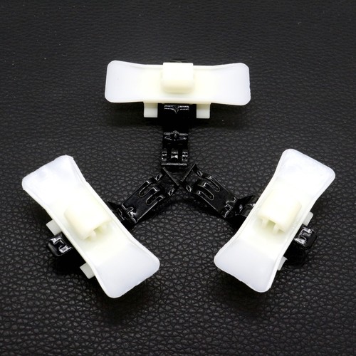 For Mercedes-Benz W124 E-Class Bracket Upper Side Moulding Trim Clip Wing 10Pcs - Picture 5 of 7