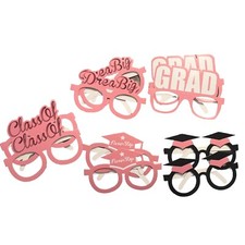 10pc Graduation Party Paper Glasses Photo Op