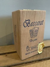 Baccarat by Eiroa Vintage Empty Cigar Wood Box Honduras 5.5 X 3.25 X 3 - 34