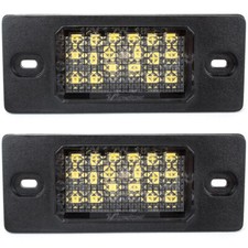 2x NUMMERNSCHILD KENNZEICHENBELEUCHTUNG LED FÜR 1J5943021A 1J5943021D 1J5943021C