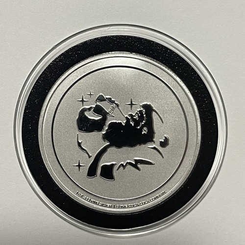 2024 Merry Christmas Santa Coca Cola Rare Coin 1 Troy Oz .999 Fine Silver Round - Picture 11 of 12