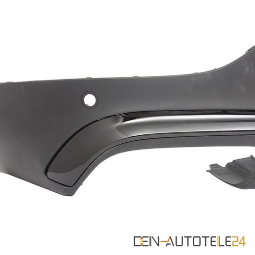 Heckdiffusor Endrohr für Mercedes GLC coupe C253 SCHWARZ 63 Optik Nightpaket - Picture 5 of 6