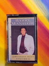 Barry Manilow Greatest Hits Volume 2 BMG Direct Cassette Tape