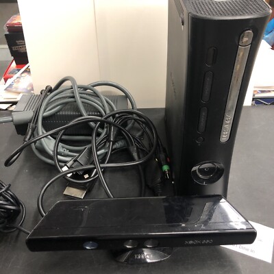 120GB  Xbox 360 Elite Power Cable /tv Connection Cable /Kinect