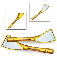 CNC R&uuml;ckansicht Motorrad f&uuml;r Kawasaki NINJA ZX6R 2009-2011 alle Gold