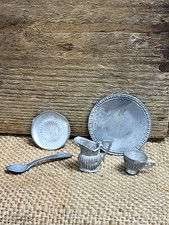 German Dollhouse Miniature Gerlach Table Service Kitchen Accessories Lot of 5