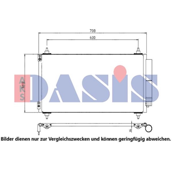 Kondensator Klimaanlage KlimaküHler FüR Toyota Aygo PAB4_ KGB4_ 1.0 Peugeot-image