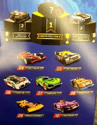 Hot Wheels 2024 Mystery Models Series 1 Lancer Evo IX BMW Z4