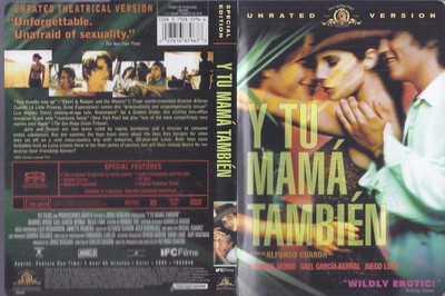 Dvd Y Tu Mama Tambien Unrated Maribel Verdu Spanish