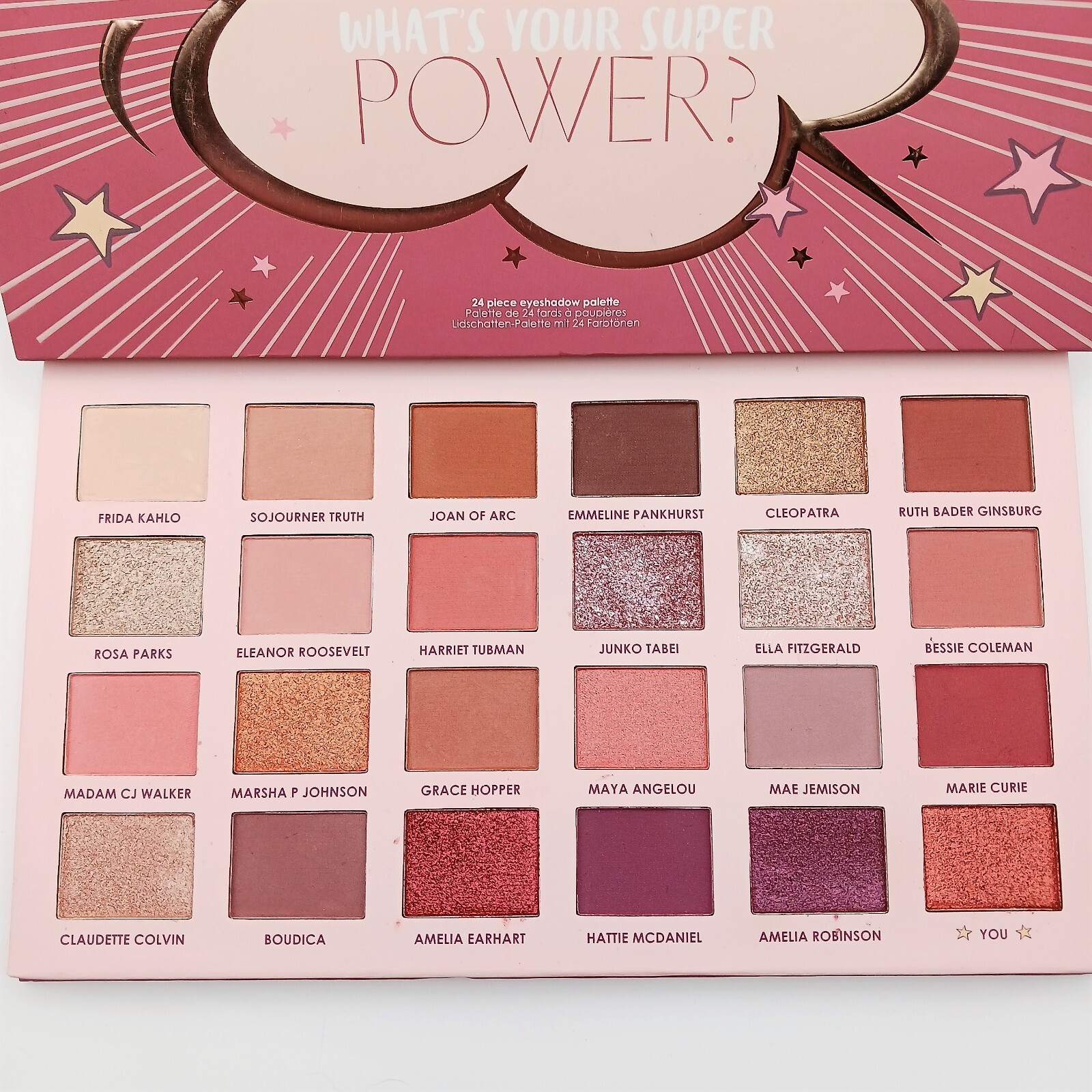 Ciaté London I Am Woman What’s Your Super Power 24 Eyeshadow Palette