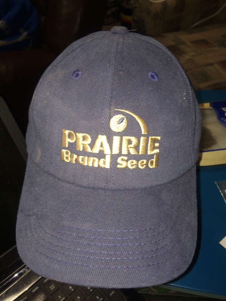 trucker hat baseball cap PRAIRIE BRAND SEED SUEDE cool lid old school
