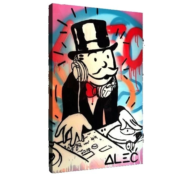 Alec Monopoly Canvas Art Prints