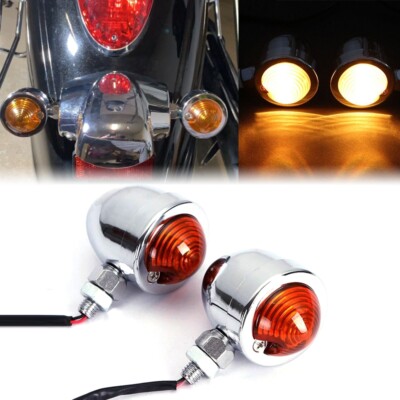 Motorcycle Turn Signals Lights For Honda VT Shadow Ace Classic 500 700 750 1100