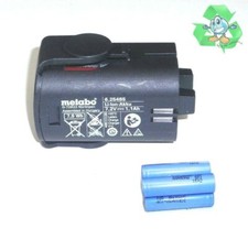 Zellentausch für Metabo Akku 7,2 V 1,1 Ah  7,2 Volt   6.25485 mit 1,1 Ah 