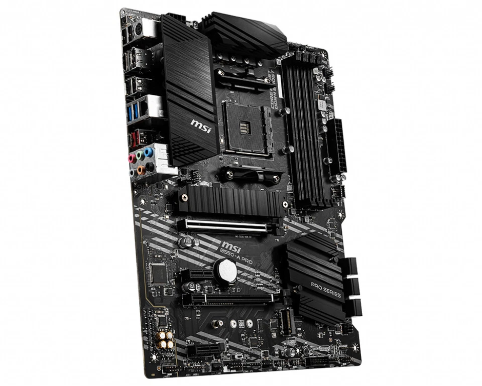 MSI AMD B550 Pro Socket AM4 ATX DDR4-SDRAM Motherboard - Imagen 4 de 4