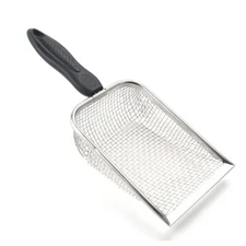 Cat Litter Scooper Metal Scoop Sifter Deep Shovel Cleaner Tool for Cleaning Box