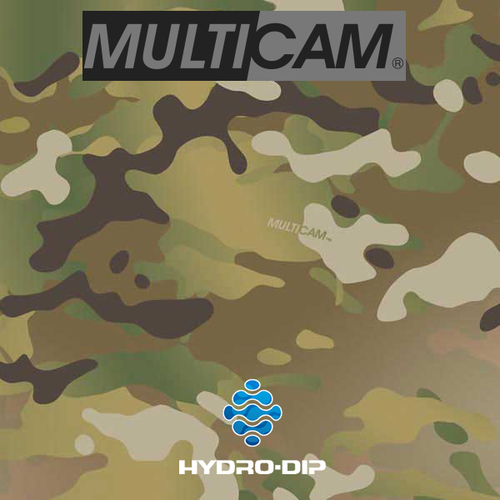 HYDROGRAPHIC FILM MultiCam WATER TRANSFER HYDRO DIP DIPPING