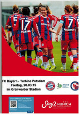 Frauenfußball FC Bayern München - 1.FFC Turbine Potsdam  2014/2015