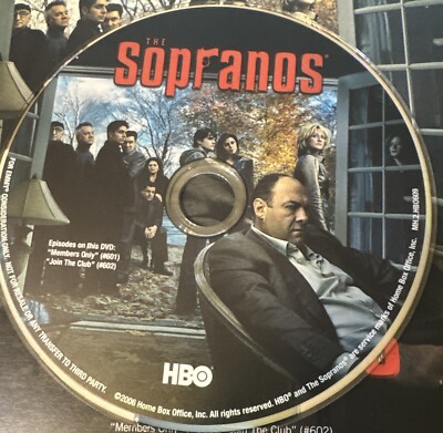 THE SOPRANOS 2006 FYC DVD SCREENER HBO JAMES GANDOLFINI MICHAEL
