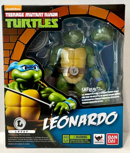Bandai S.H. Figuarts Teenage Mutant Ninja Turtles Leonardo (2342155) (NISB)