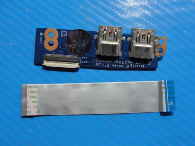 HP Omen 15-ce018dx 15.6'' Genuine Laptop USB Port Board w/Cable DAG3AATBAE0