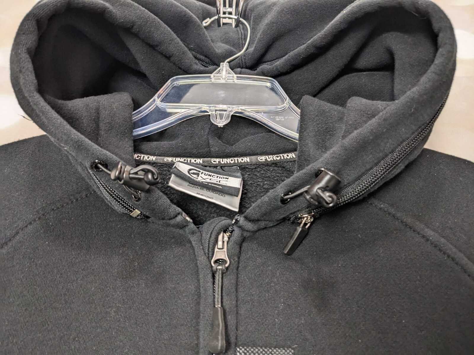 Ecko Function Men's Solid Black Double Sided Zip … - image 4