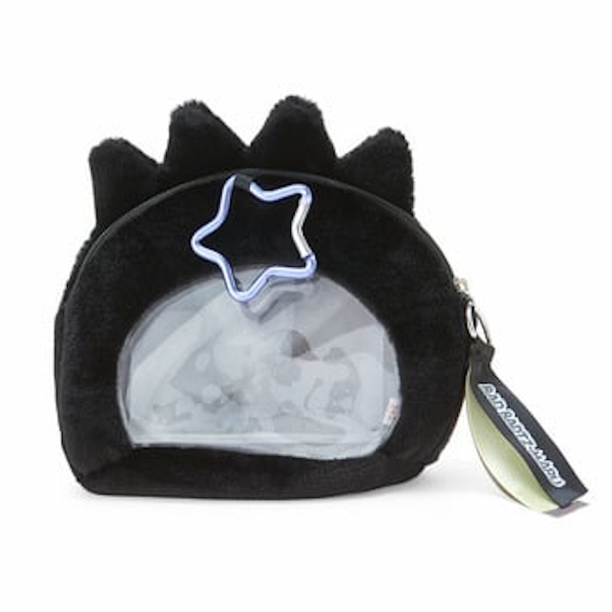 Sanrio Badtz-Maru Face-Shaped Pouch With Window 2nd Character