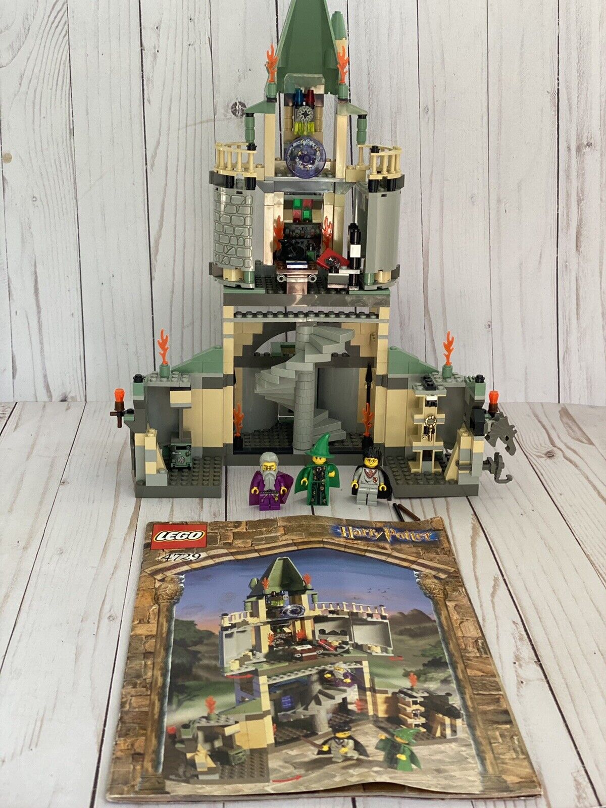 Lego Harry Potter Set 4729 Dumbledore's Office Complete with 3 Minifigs  673419015103