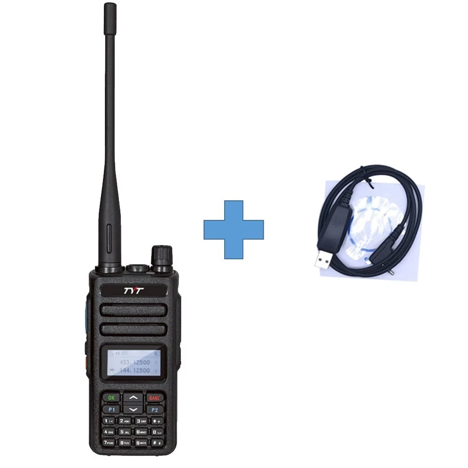 TYT MD-750 Digital Radio 5W Dual Band 136-174/400-470MHz Two Way Walkie Talkie - Image 2 of 4