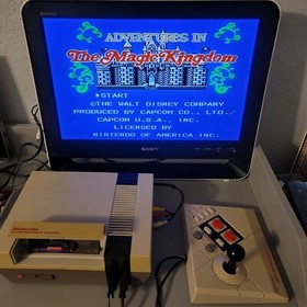 Nintendo NES Advantage Controller&nbsp;with 5 NES Games