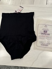 Black Empetua Rule Your Destiny Women's High-Waisted Shaper Panty 4XXXXL NWT