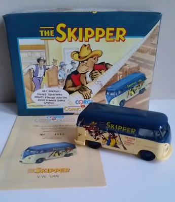 VW Bus  The Skipper   1:43, Corgi - Comic Classics - Lim. Edition