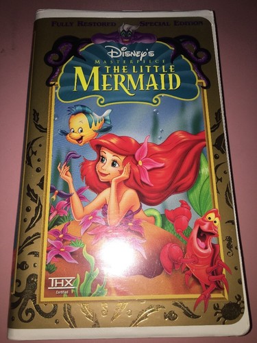 The Little Mermaid VHS 1997 Masterpiece Collection Walt Disney's THX Special - 第 1/3 張圖片