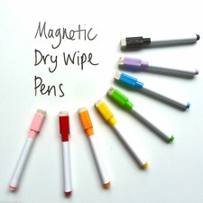 White Board Markers 8 Color Whiteboard Mark Magnetic Markers Pens Pen Dry Eraser