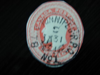 FS3 33 CANADA USED EDWARD VII CUT ENVELOPE STAMPS c1910 | eBay