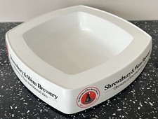 Shrewsbury & Wem Brewery Ashtray Best Bitter Beer Pub Shropshire’s Own Brew Ale