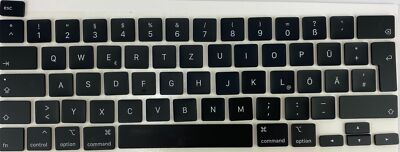 Apple MacBook Pro Air 13 14 16 M1 Intel Tastatur Tasten Set 2019 2020 2021 DEUTS