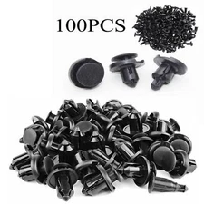 Clips For Honda 100Pcs Bumper Rivets Push 10mm Hood Fender Retainer Fastener Kit