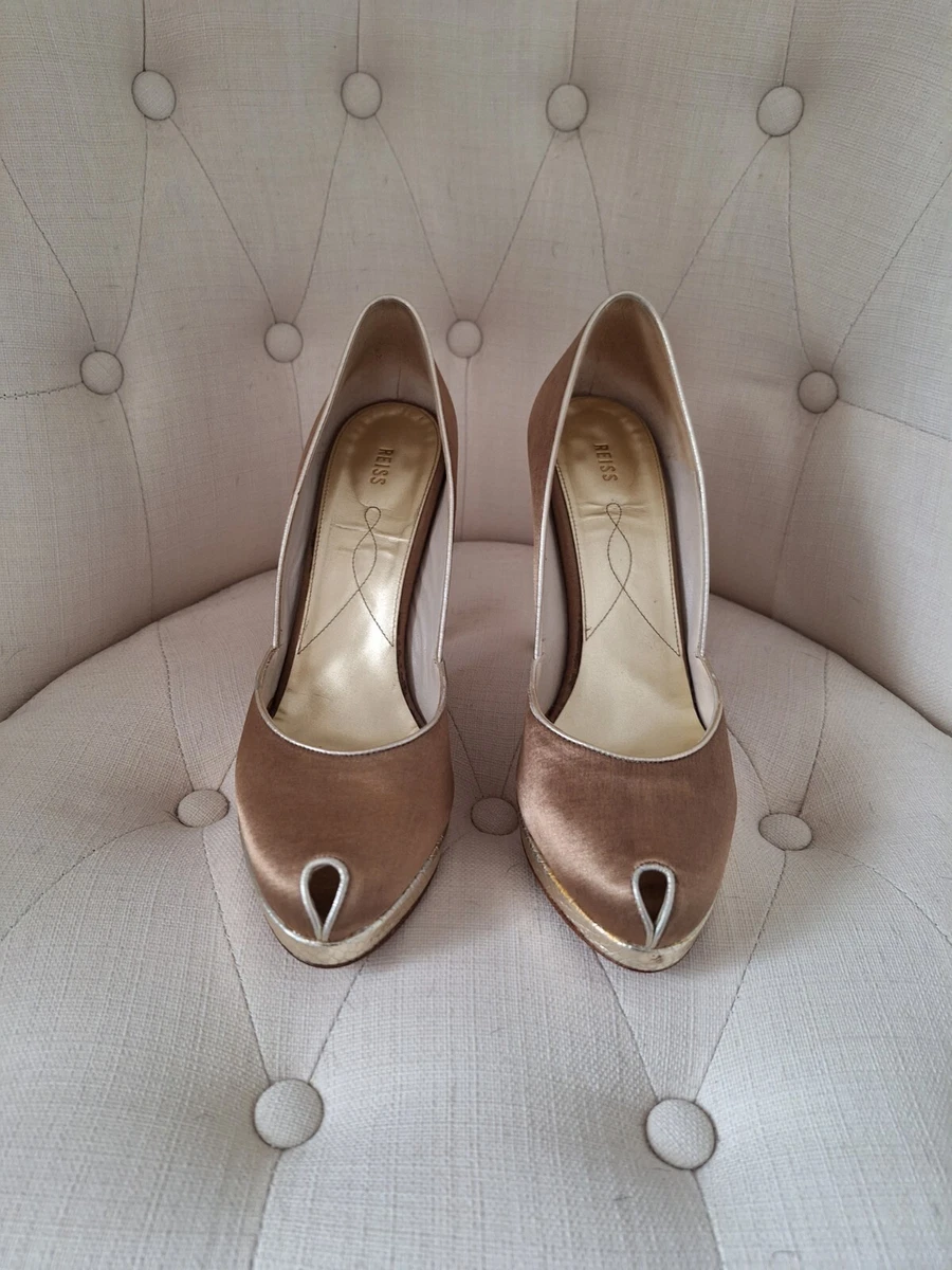 Reiss Gold Womens Shoes eBay