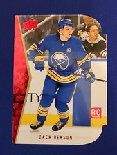 2023-24 Upper Deck Series 2 #RDT-16 Zach Benson 1994-95 Die Cut RC Red