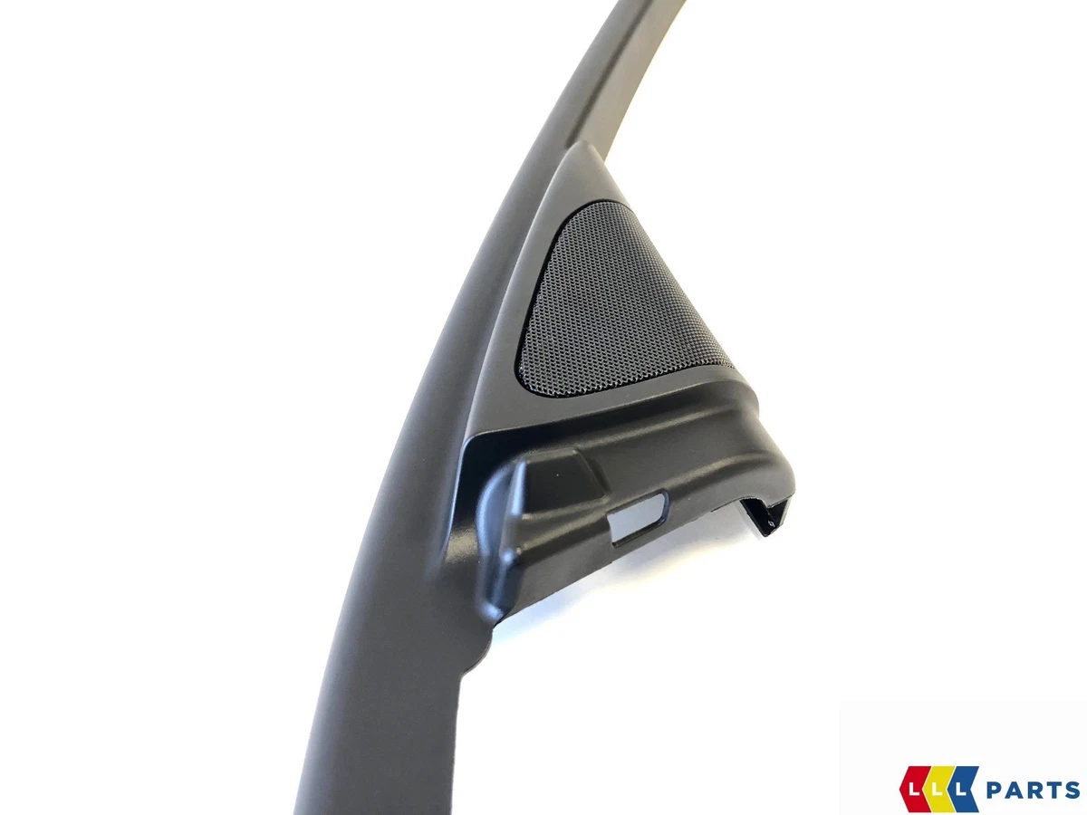 BMW NEW GENUINE 3 SERIES E90 E91 FRONT DOOR SPEAKER TWEETER COVER PAIR SET