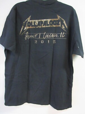 METALLICA OFFICIAL MERCH NO LIFE TILL LEATHER BAND MUSIC T-SHIRT