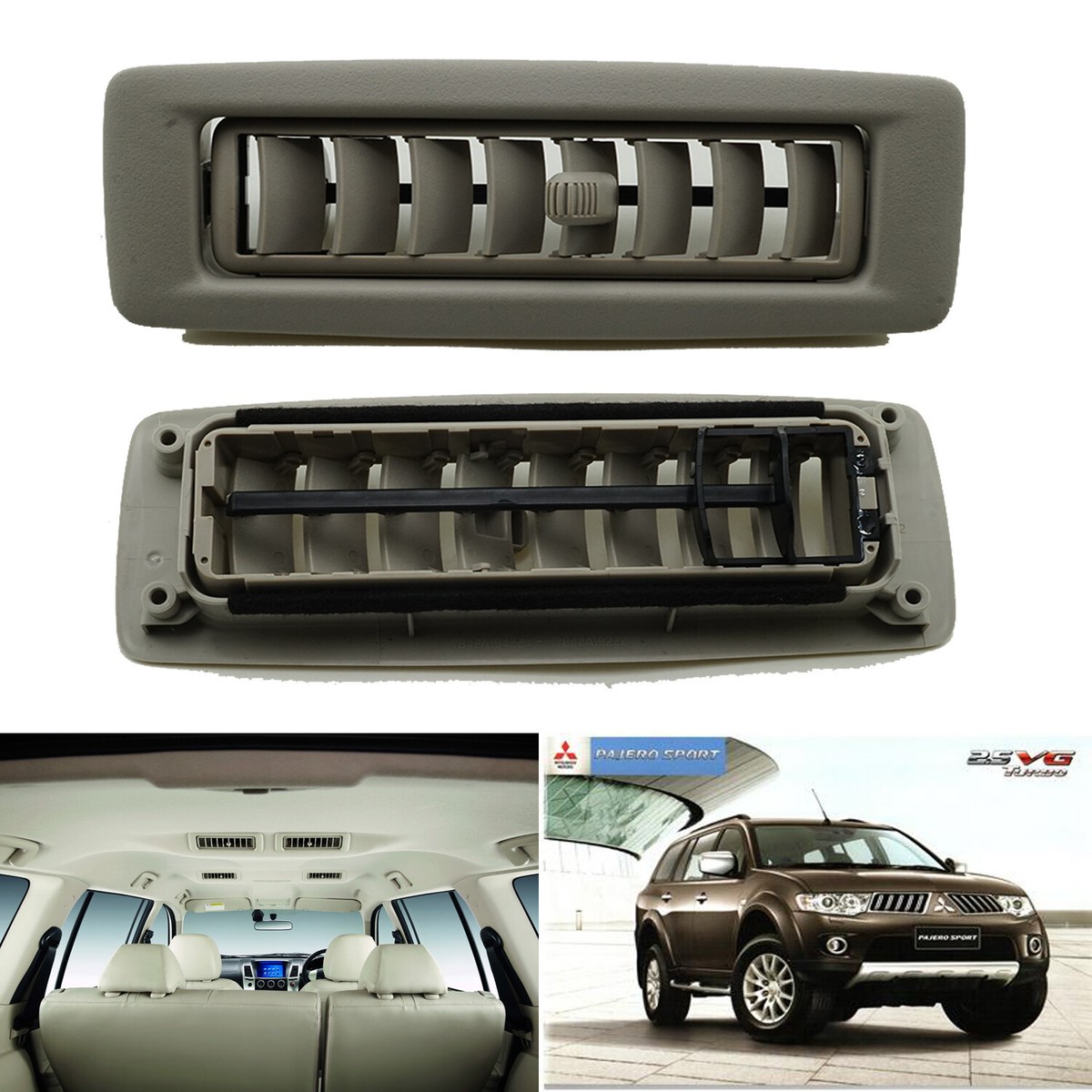 7842A192HA OUTLET REAR ROOF AIR VENT FOR MITSUBISHI PAJERO SPORT