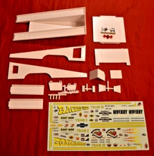 MPC 1972 Chevy Pickup Racers Wedge Car Hauler Bed and Decal Sheet 1/25