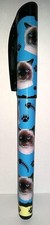 CAT PEN-HIMALAYAN-Easy Glide Gel Pen-Rubber Grip, Refillable, Shirt Clip