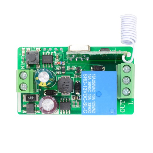 315/433MHZ 220V 1CH Wireless RF Remote Receiver Transmitter Relay Control Switch - Picture 4 of 27