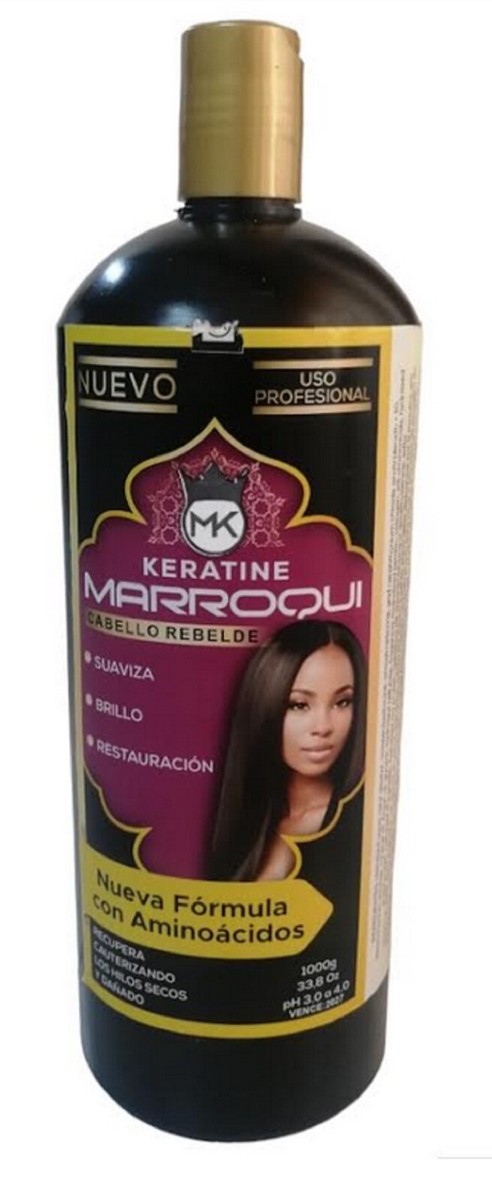 Cirugia Keratine Capilar Marroqui Brillo de Seda Litro Solo la Cirugia